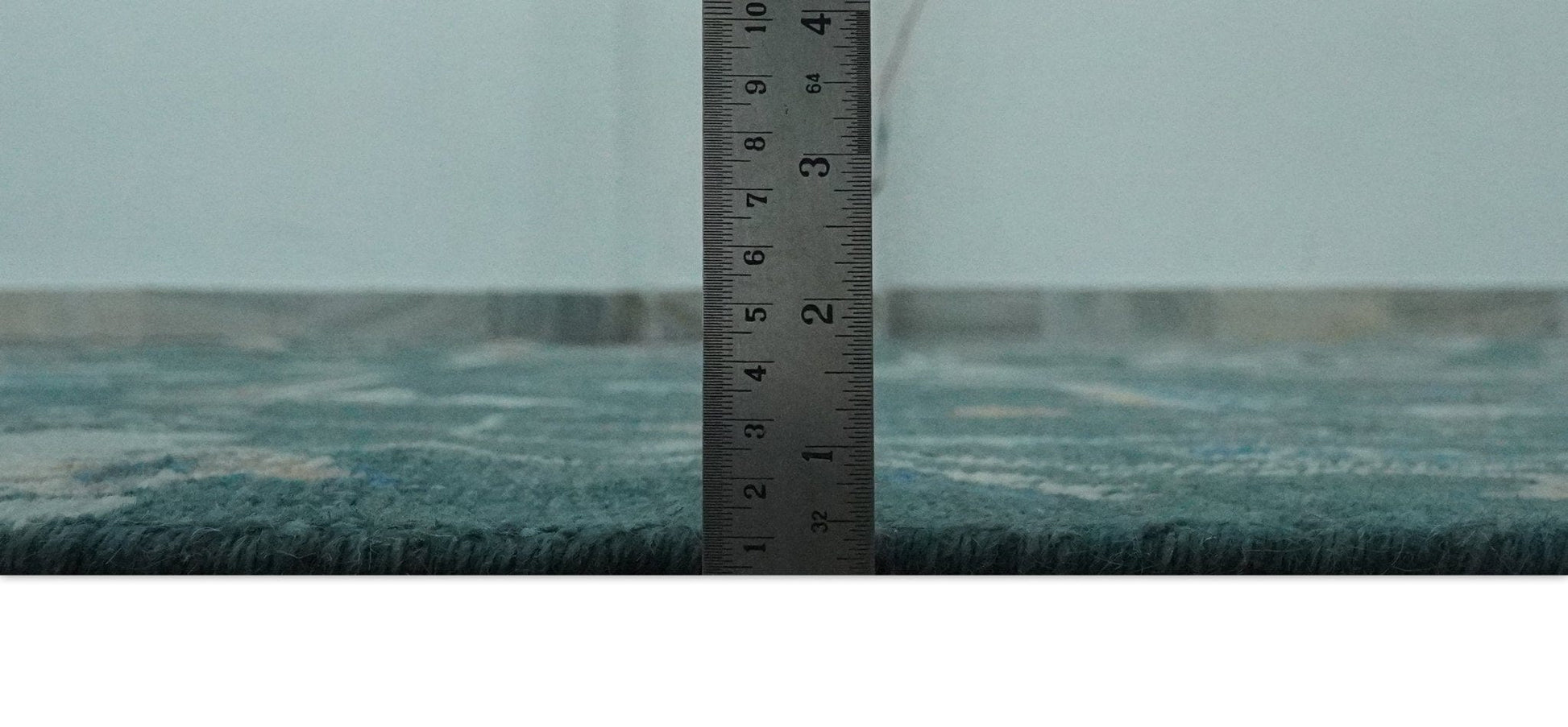 The Rug Decor Area Rug Custom Made Teal and Silver Traditional Oriental Oushak wool Area Rug Custom Made Teal and Silver Traditional Oriental Oushak wool Area Rug