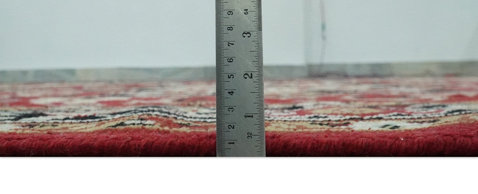 The Rug Decor Area Rug Custom Made Traditional Heriz Rust, Ivory, Black and Beige Hand knotted Medallion Wool Area Rug Custom Made Traditional Heriz Rust, Ivory, Black and Beige Hand knotted Medallion Wool Area Rug