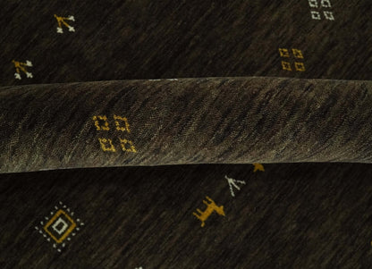 The Rug Decor Area Rug Custom Made Tribal look Greenish-Brown Traditional Hand loom Wool Area Rug Custom Made Tribal look Greenish-Brown Traditional Hand loom Wool Area Rug