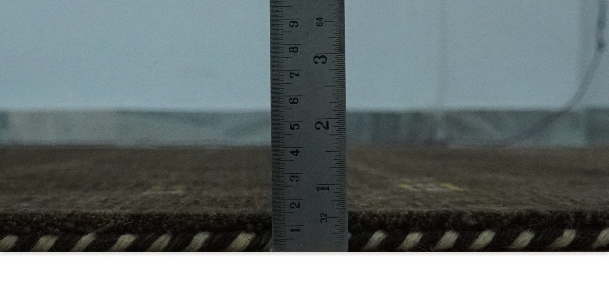 The Rug Decor Area Rug Custom Made Tribal look Greenish-Brown Traditional Hand loom Wool Area Rug Custom Made Tribal look Greenish-Brown Traditional Hand loom Wool Area Rug