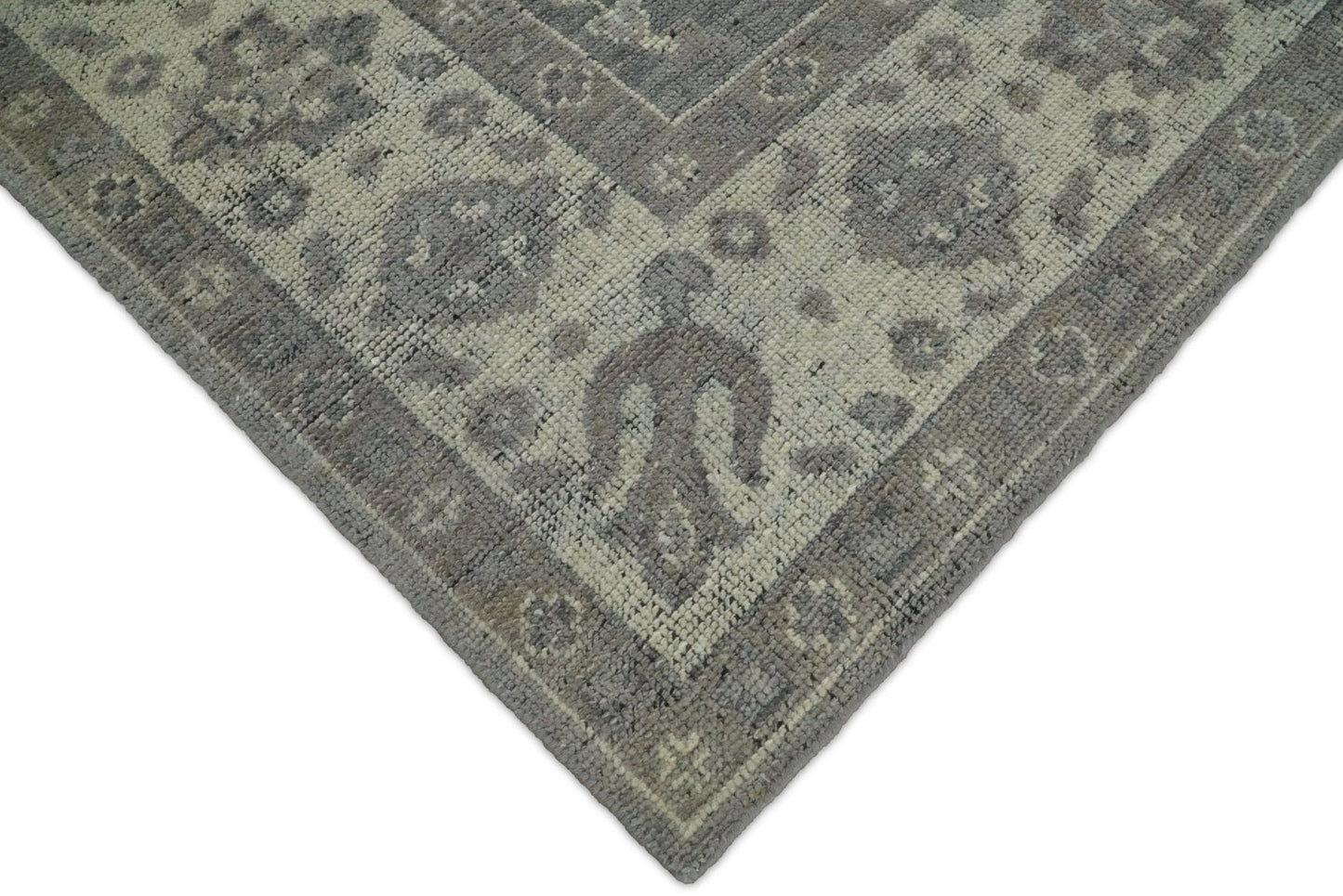 The Rug Decor Area Rug Custom Made Vintage Distressed Hand Knotted Serapi Gray and Beige Traditional Antique Area Rug Custom Made Vintage Distressed Hand Knotted Serapi Gray and Beige Traditional Antique Area Rug