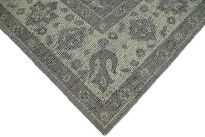 The Rug Decor Area Rug Custom Made Vintage Distressed Hand Knotted Serapi Gray and Beige Traditional Antique Area Rug Custom Made Vintage Distressed Hand Knotted Serapi Gray and Beige Traditional Antique Area Rug