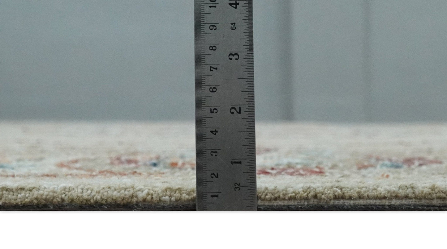 The Rug Decor Area Rug French Inspired Aubusson design Custom Made Beige, Brown and Blue Hand Tufted wool Area Rug French Inspired Aubusson design Custom Made Beige, Brown and Blue Hand Tufted wool Area Rug