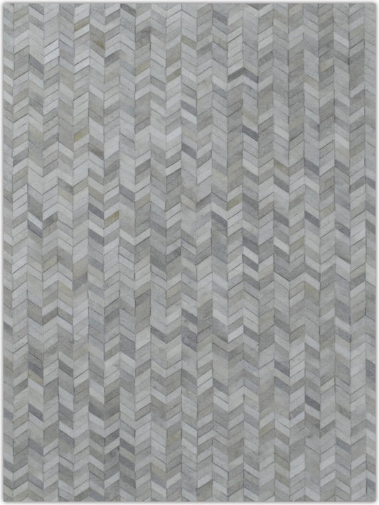 The Rug Decor Area Rug 5x8 Genuine Leather Chevron Design Handmade Ivory and Beige Area Rug Genuine Leather Chevron Design Handmade Ivory and Beige Area Rug