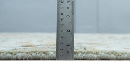 The Rug Decor Area Rug Hand Knotted Antique Peach and Beige Traditional Oushak Custom Made Wool Area Rug Hand Knotted Antique Peach and Beige Traditional Oushak Custom Made Wool Area Rug