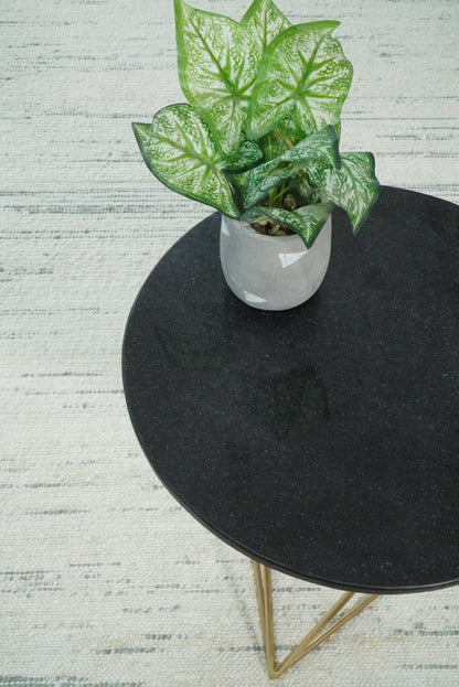 The Rug Decor Area Rug 5x8 Hand Made Woolen Chunky and Soft Ivory and Gray Area Rug Hand Made Woolen Chunky and Soft Ivory and Gray Area Rug