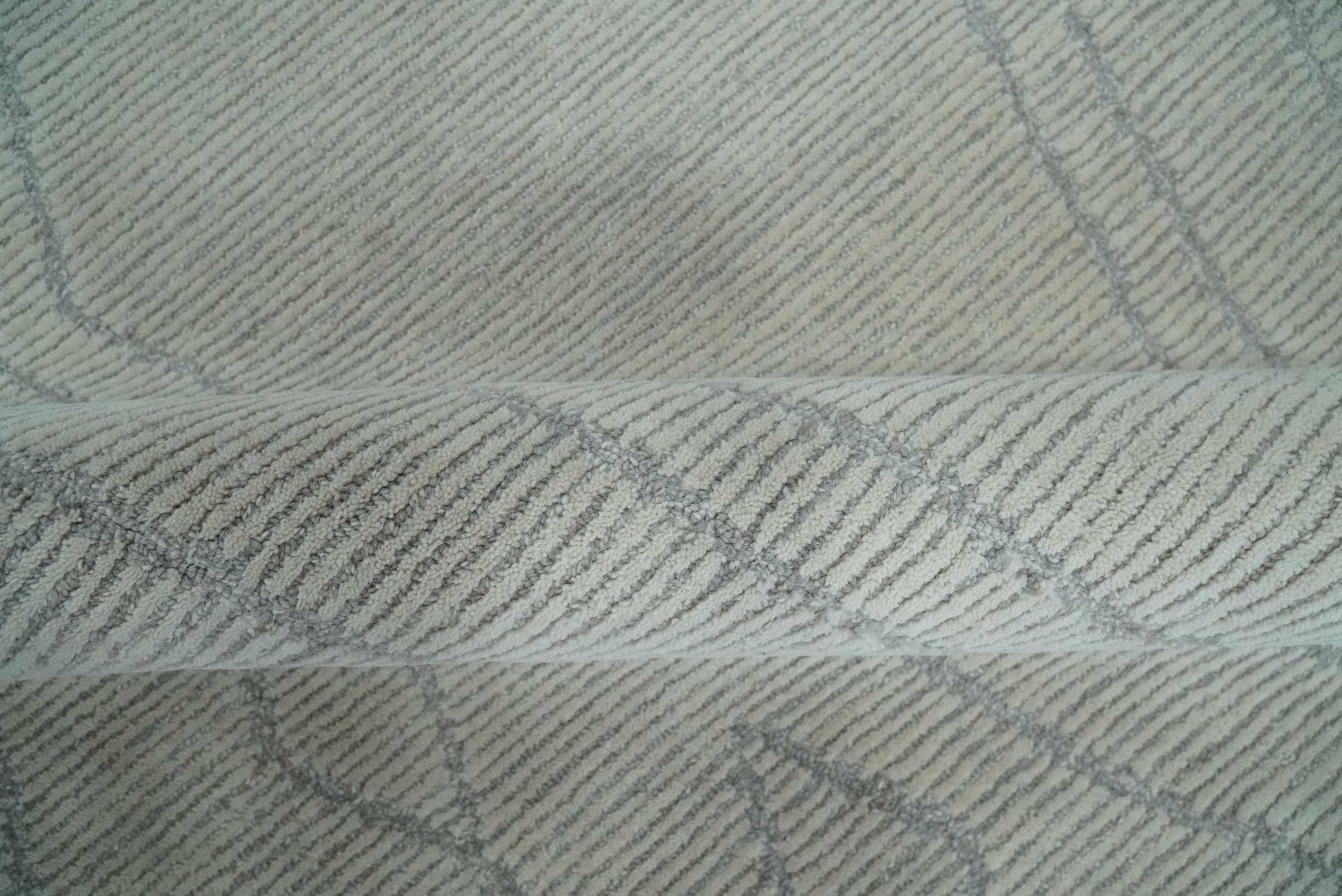 The Rug Decor Area Rug Hand Tufted Ivory Traditional Geometrical Moroccan Design Custom Made Rug Hand Tufted Ivory Traditional Geometrical Moroccan Design Custom Made Rug