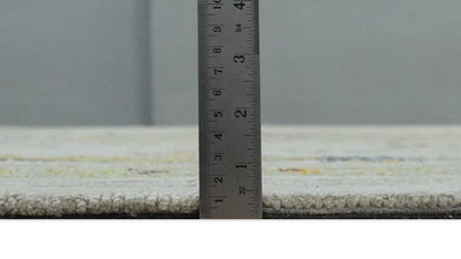 The Rug Decor Area Rug Ivory and Green Custom Made French Design Aubusson Hand Tufted Wool Area Rug Ivory and Green Custom Made French Design Aubusson Hand Tufted Wool Area Rug