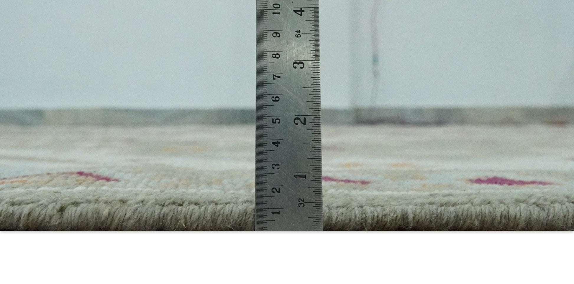 The Rug Decor Area Rug Light Green, Ivory and Maroon Traditional Hand knotted Custom Made wool Area Rug Light Green, Ivory and Maroon Traditional Hand knotted Custom Made wool Area Rug