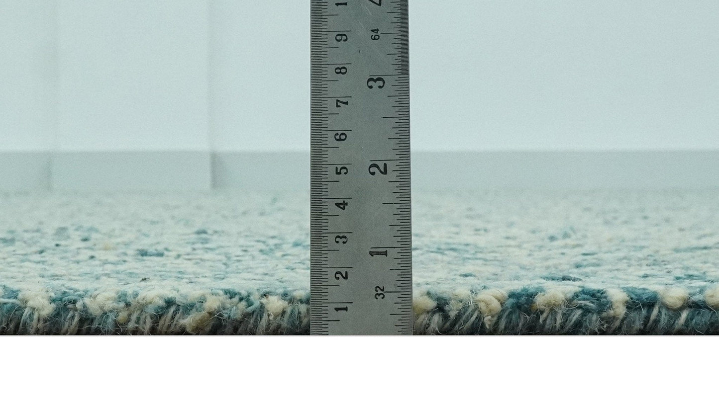 The Rug Decor Area Rug Modern Geometrical Teal and Ivory Hand Tufted Custom Made wool area rug Modern Geometrical Teal and Ivory Hand Tufted Custom Made wool area rug