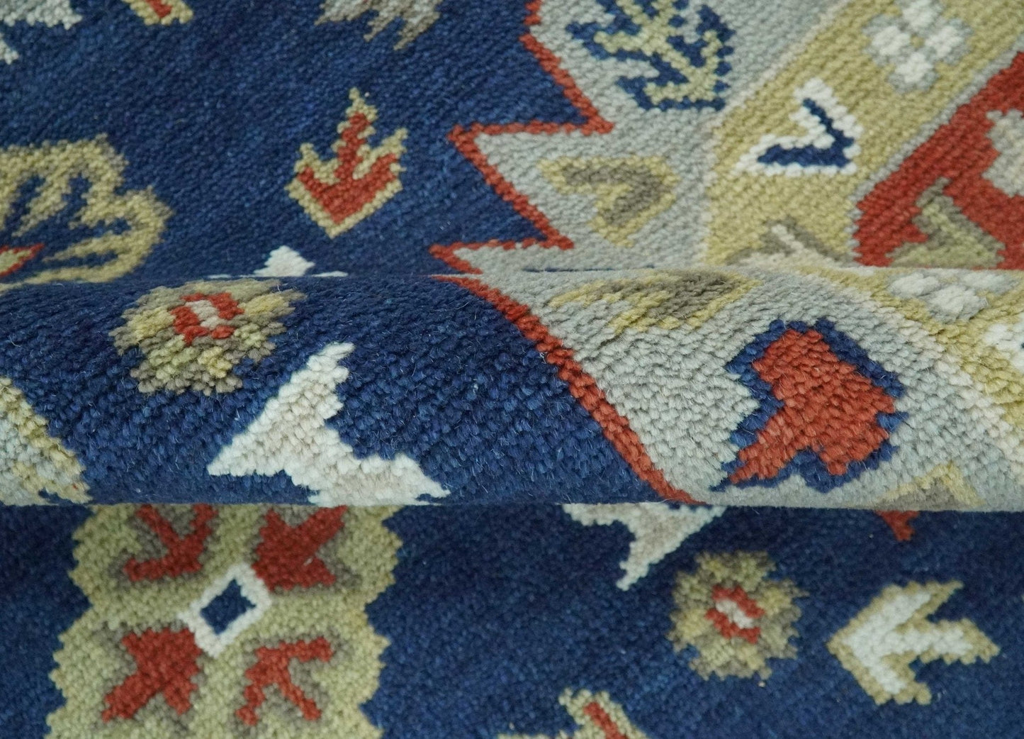 The Rug Decor Area Rug Red, Brown and Olive Traditional Hand knotted Custom Made Wool Area Rug Red, Brown and Olive Traditional Hand knotted Custom Made Wool Area Rug