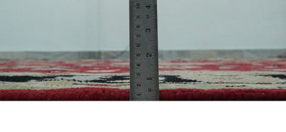 The Rug Decor Area Rug Rust, Olive and Black Hand Knotted Traditional Oriental Custom Made Wool Area Rug Rust, Olive and Black Hand Knotted Traditional Oriental Custom Made Wool Area Rug