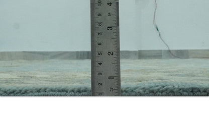 The Rug Decor Area Rug Sea Blue, Green and Ivory Hand Knotted Traditional Oushak Custom Made wool rug Sea Blue, Green and Ivory Hand Knotted Traditional Oushak Custom Made wool rug