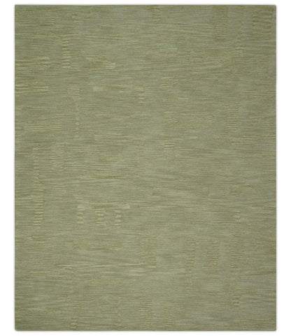 The Rug Decor Area Rug 8x10 Shades Of Olive Modern Abstract Hand Tufted Custom Made wool rug Shades Of Olive Modern Abstract Hand Tufted Custom Made wool rug