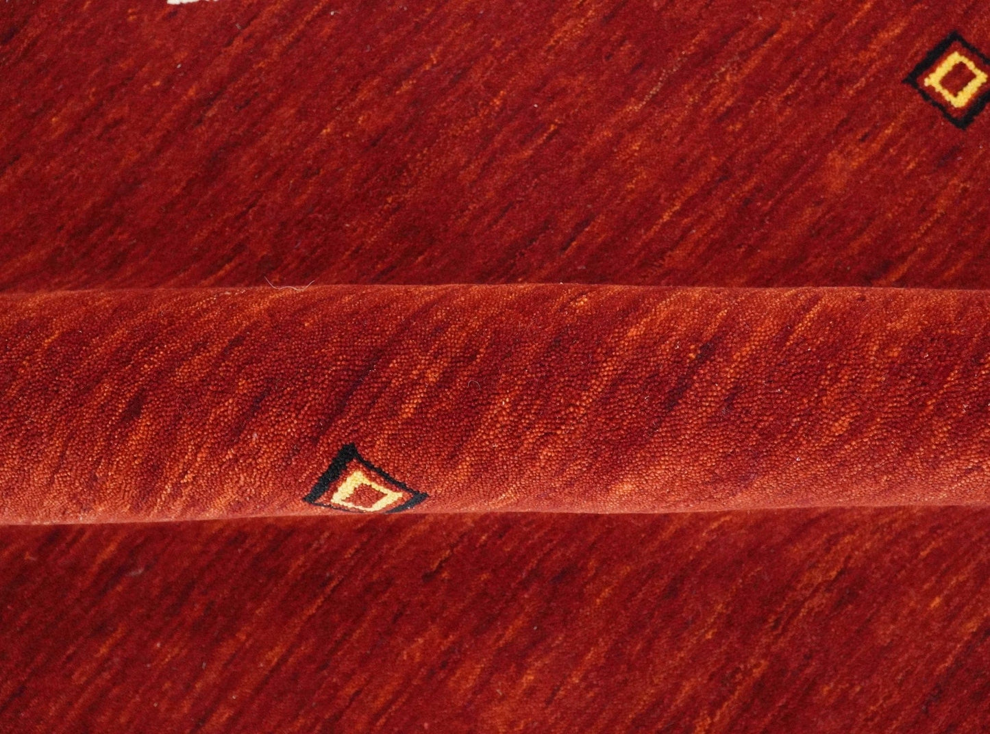 The Rug Decor Area Rug Solid Plain Maroon Geometrical Design Hand loom Custom made wool area Rug Solid Plain Maroon Geometrical Design Hand loom Custom made wool area Rug