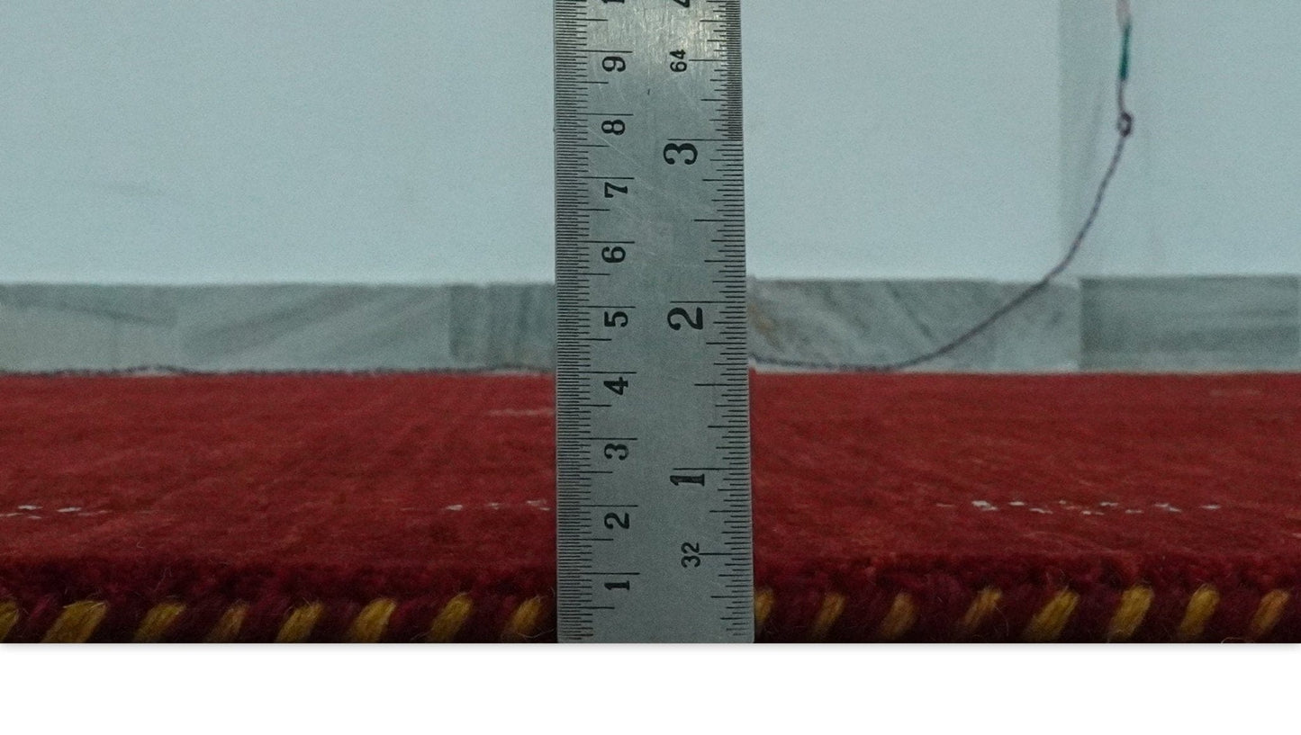 The Rug Decor Area Rug Solid Plain Maroon Geometrical Design Hand loom Custom made wool area Rug Solid Plain Maroon Geometrical Design Hand loom Custom made wool area Rug