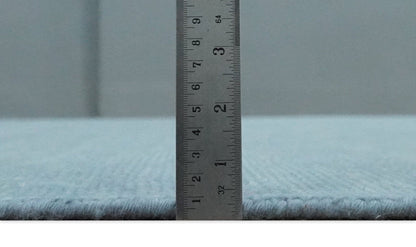 The Rug Decor Area Rug Solid Plane Blue Custom Made Modern Hand knotted wool Area Rug Solid Plane Blue Custom Made Modern Hand knotted wool Area Rug