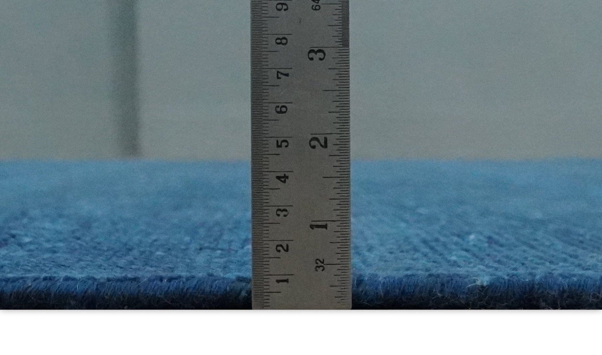 The Rug Decor Area Rug Solid Plane Blue Hand knotted Contemporary Custom Made wool Area Rug Solid Plane Blue Hand knotted Contemporary Custom Made wool Area Rug