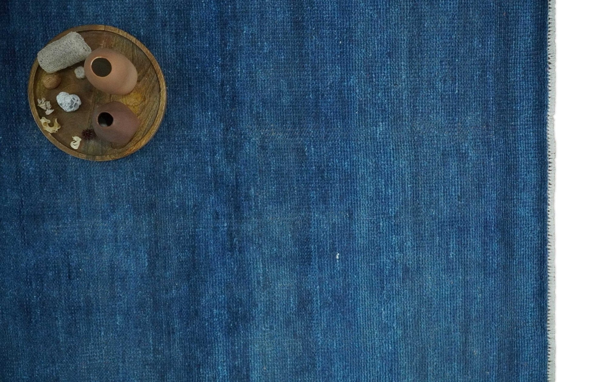 The Rug Decor Area Rug Solid Plane Blue Hand knotted Contemporary Custom Made wool Area Rug Solid Plane Blue Hand knotted Contemporary Custom Made wool Area Rug