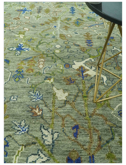 The Rug Decor Area Rug The Plants and Roots Green Hand Knotted Traditional Custom Made Wool Area Rug The Plants and Roots Green Hand Knotted Traditional Custom Made Wool Area Rug
