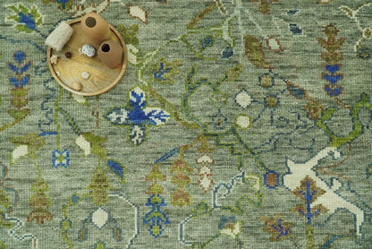 The Rug Decor Area Rug The Plants and Roots Green Hand Knotted Traditional Custom Made Wool Area Rug The Plants and Roots Green Hand Knotted Traditional Custom Made Wool Area Rug