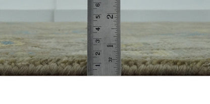 The Rug Decor Area Rug Traditional Floral Olive and Ivory Hand Knotted Oriental Oushak Custom Made wool area rug Traditional Floral Olive and Ivory Hand Knotted Oriental Oushak Custom Made wool area rug