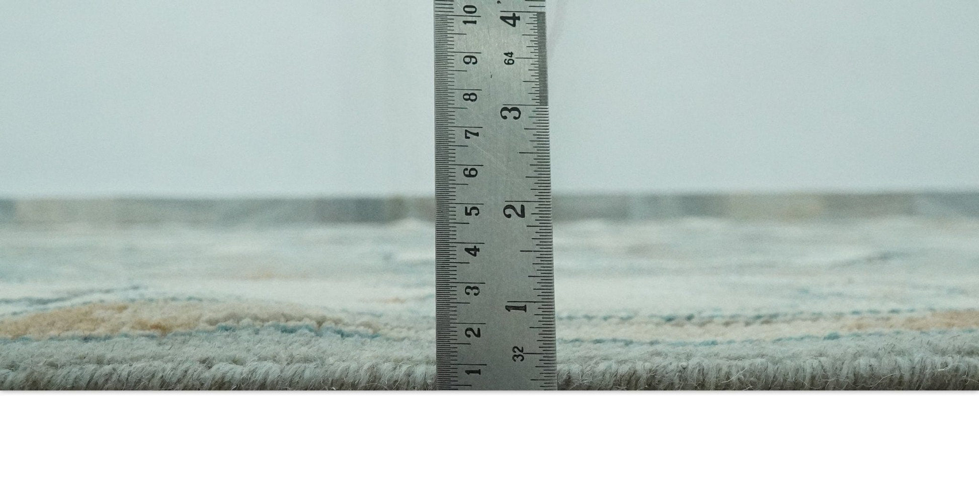 The Rug Decor Area Rug Traditional Heriz Gray and Ivory Floral Hand Knotted Custom Made wool Area Rug Traditional Heriz Gray and Ivory Floral Hand Knotted Custom Made wool Area Rug