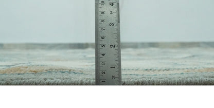 The Rug Decor Area Rug Traditional Heriz Gray and Ivory Floral Hand Knotted Custom Made wool Area Rug Traditional Heriz Gray and Ivory Floral Hand Knotted Custom Made wool Area Rug