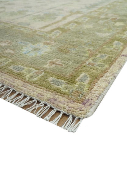 The Rug Decor Area Rug Tree of life Beige, Purple and Olive Hand Knotted Traditional Floral Custom Made wool rug Tree of life Beige, Purple and Olive Hand Knotted Traditional Floral Custom Made wool rug