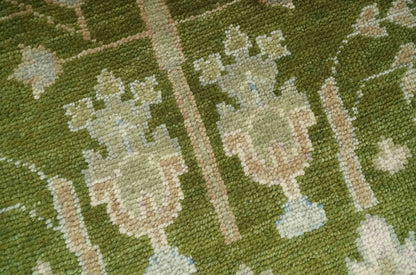 The Rug Decor Area Rug Tree of life Green and Silver Hand Knotted Traditional Floral Custom Made wool rug Tree of life Green and Silver Hand Knotted Traditional Floral Custom Made wool rug