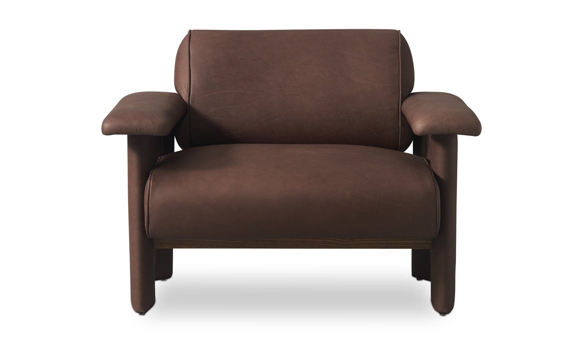 Moe's Home Collection Arm Chairs, Recliners & Sleeper Chairs Marcello Lounge Chair Dark Brown Marcello Lounge Chair Dark Brown