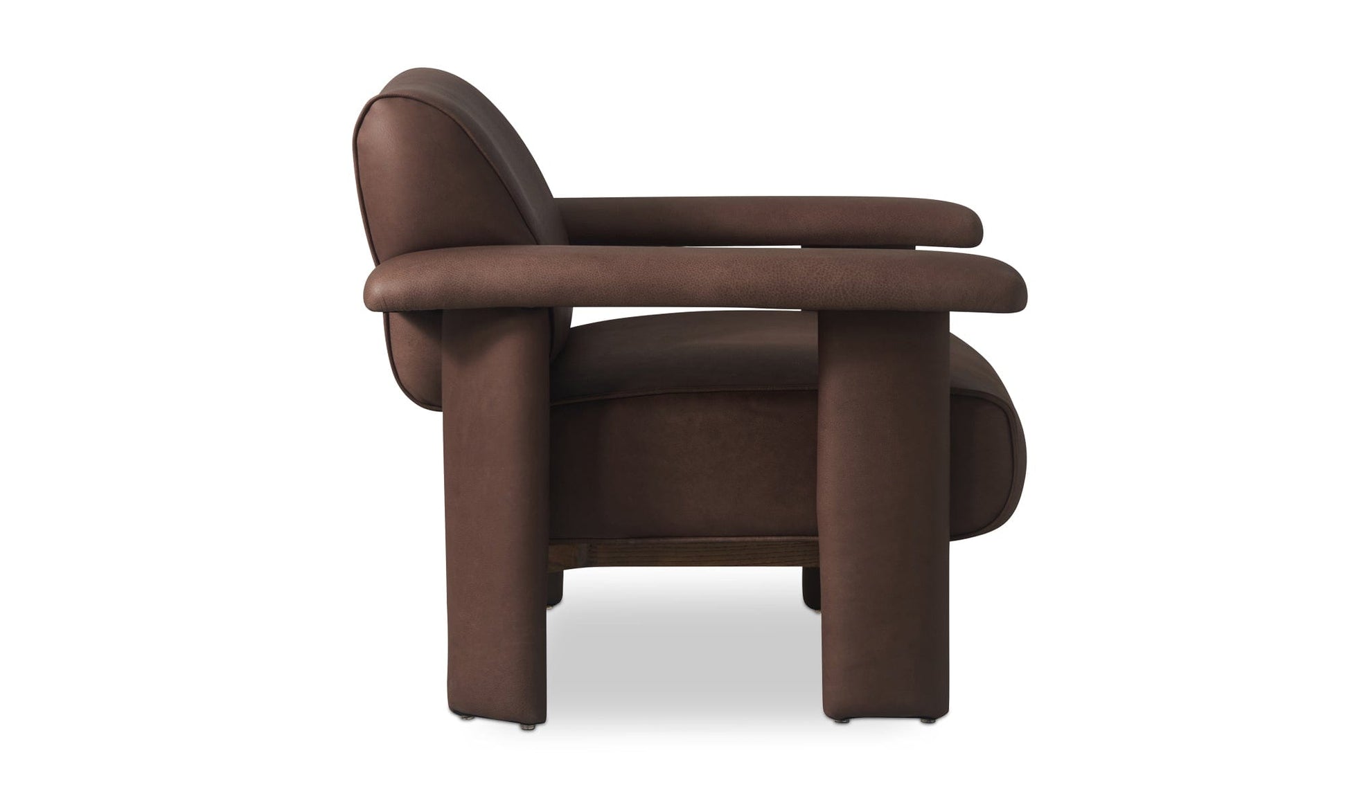 Moe's Home Collection Arm Chairs, Recliners & Sleeper Chairs Marcello Lounge Chair Dark Brown Marcello Lounge Chair Dark Brown