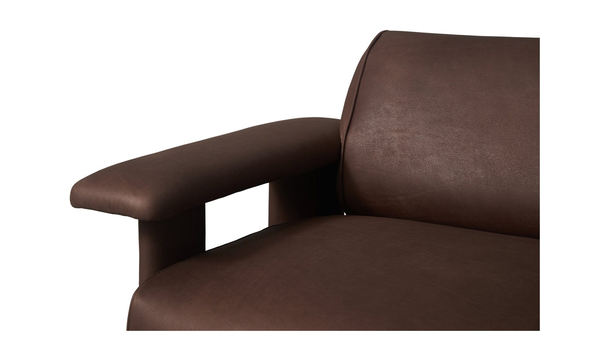 Moe's Home Collection Arm Chairs, Recliners & Sleeper Chairs Marcello Lounge Chair Dark Brown Marcello Lounge Chair Dark Brown