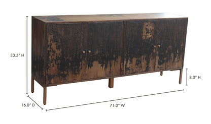 The Carpentry Shop Co. Artists Sideboard Artists Sideboard