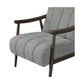 Moe's PEBBLED GREY ASTER ACCENT CHAIR