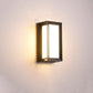 Residence Supply E - No Sensor - 4.9" x 10.2" / 12.5cm x 26cm / 18W - Warm White (3000K) Aster Outdoor Wall Lamp
