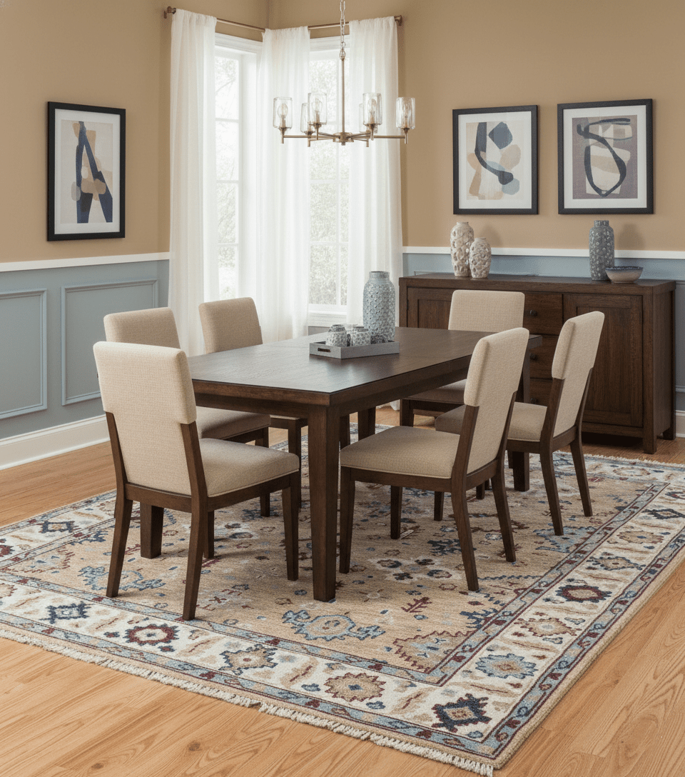 Astra Custom Made Turkish Peach Hand knotted Wool Rug.