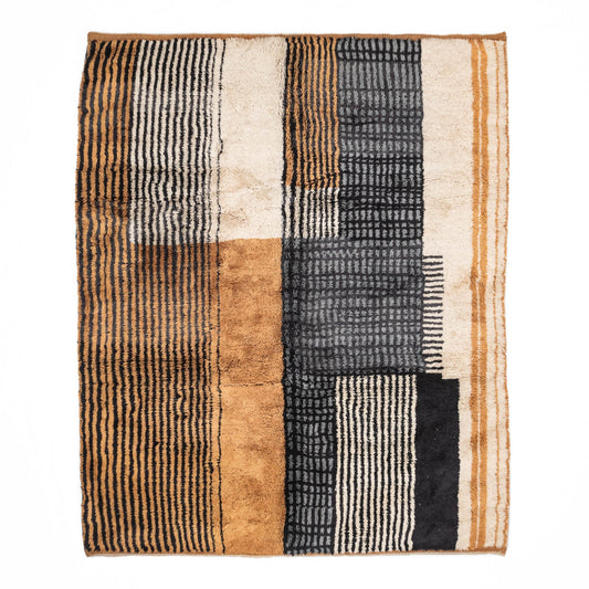 Astral Tango - Luxury Shag Moroccan Rug 8.4x10.1 ft / 256x308 cm