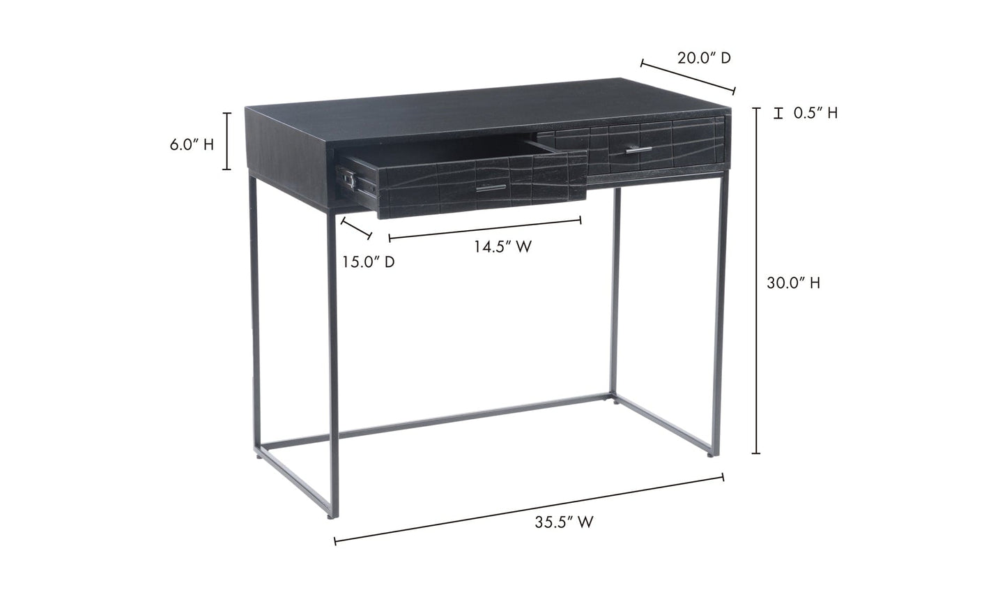 The Carpentry Shop Co. Atelier Desk Black Atelier Desk Black