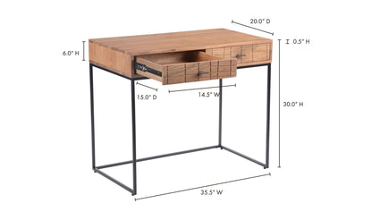 The Carpentry Shop Co. Atelier Desk Natural Atelier Desk Natural