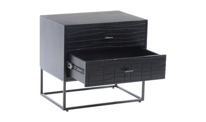 The Carpentry Shop Co. ATELIER NIGHTSTAND BLACK ATELIER NIGHTSTAND BLACK