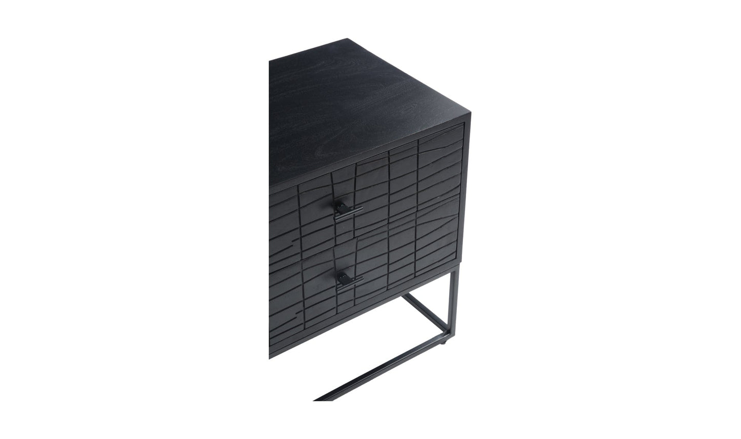 The Carpentry Shop Co. ATELIER NIGHTSTAND BLACK ATELIER NIGHTSTAND BLACK