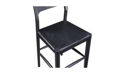 Moe's Home Collection Bar stool OWING COUNTER STOOL BLACK OWING COUNTER STOOL BLACK