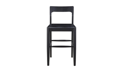Moe's Home Collection Bar stool OWING COUNTER STOOL BLACK OWING COUNTER STOOL BLACK