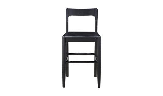 Moe's Home Collection Bar stool OWING COUNTER STOOL BLACK OWING COUNTER STOOL BLACK