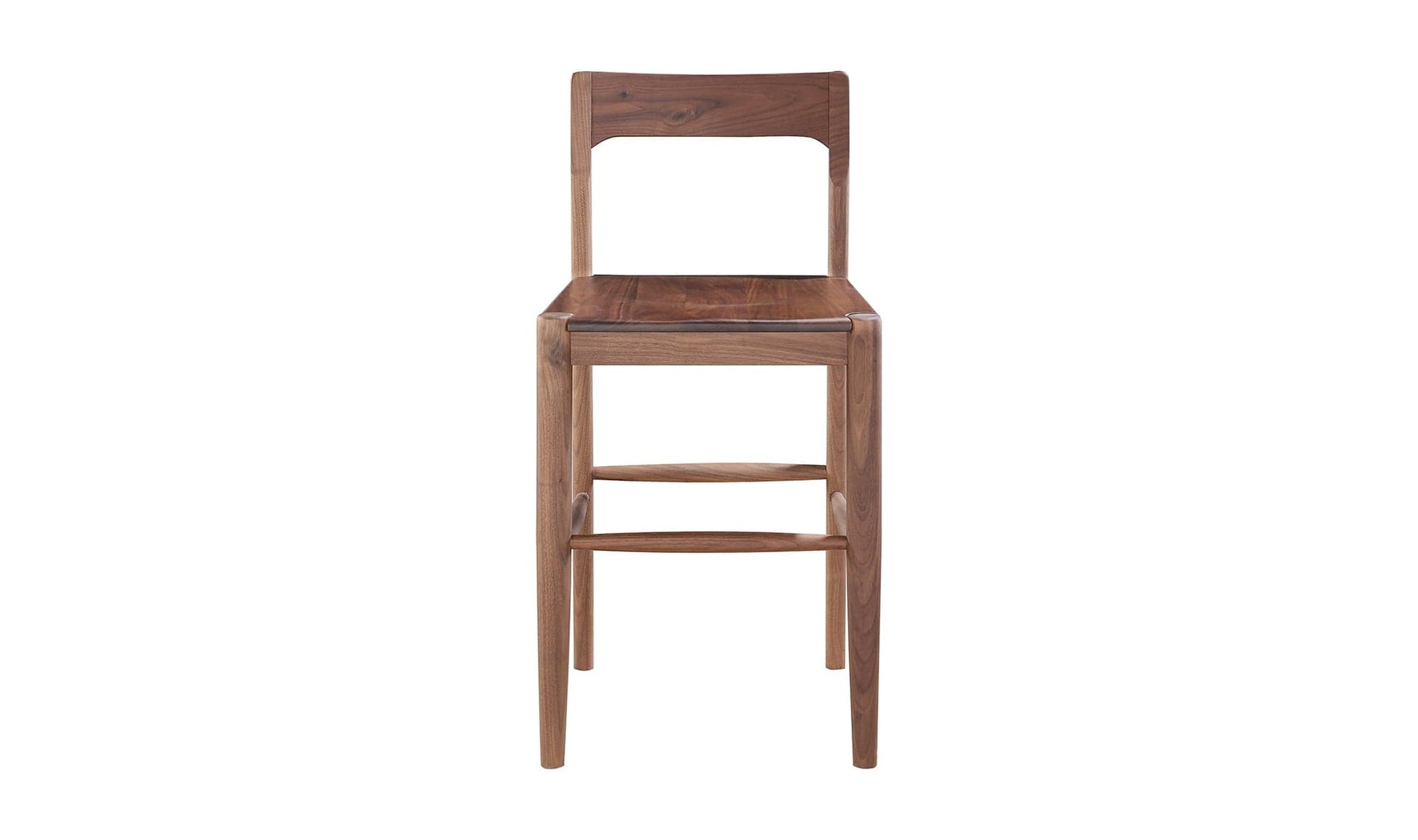 Moe's Home Collection Bar stool OWING COUNTER STOOL WALNUT OWING COUNTER STOOL WALNUT