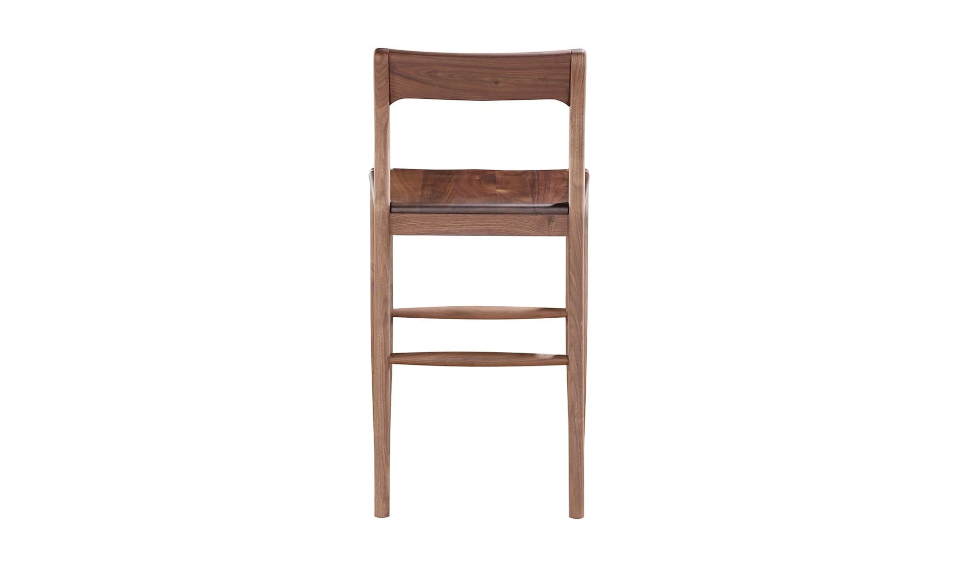 Moe's Home Collection Bar stool OWING COUNTER STOOL WALNUT OWING COUNTER STOOL WALNUT