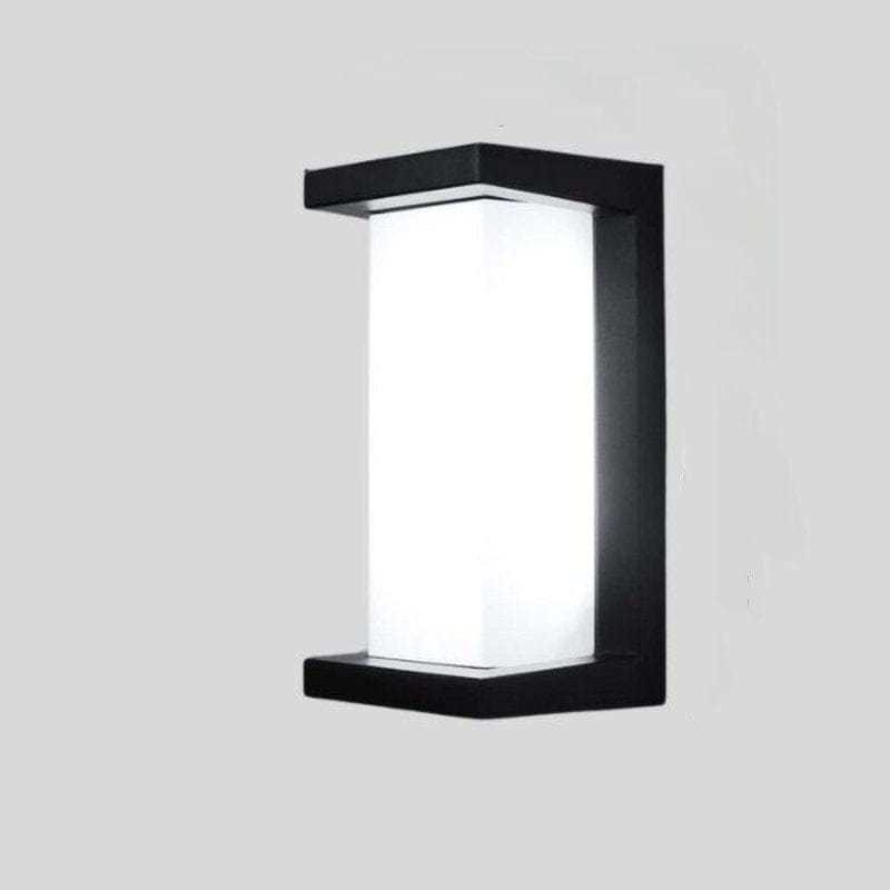 Residence Supply 11" x 6.2" / 30cm x 16cm - 10W / Warm Light (3000K) Baraq Outdoor Wall Lamp