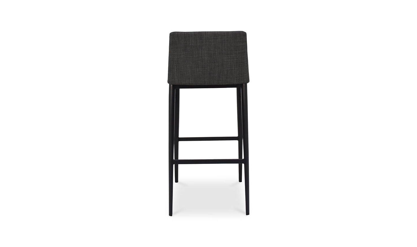 The Carpentry Shop Co. Baron Bar Stool Charcoal Grey Baron Bar Stool Charcoal Grey