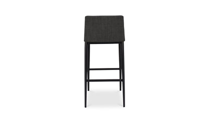 The Carpentry Shop Co. Baron Bar Stool Charcoal Grey Baron Bar Stool Charcoal Grey
